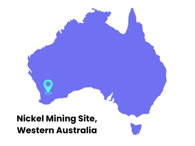 Nickel Mining Site Western Australia WA
