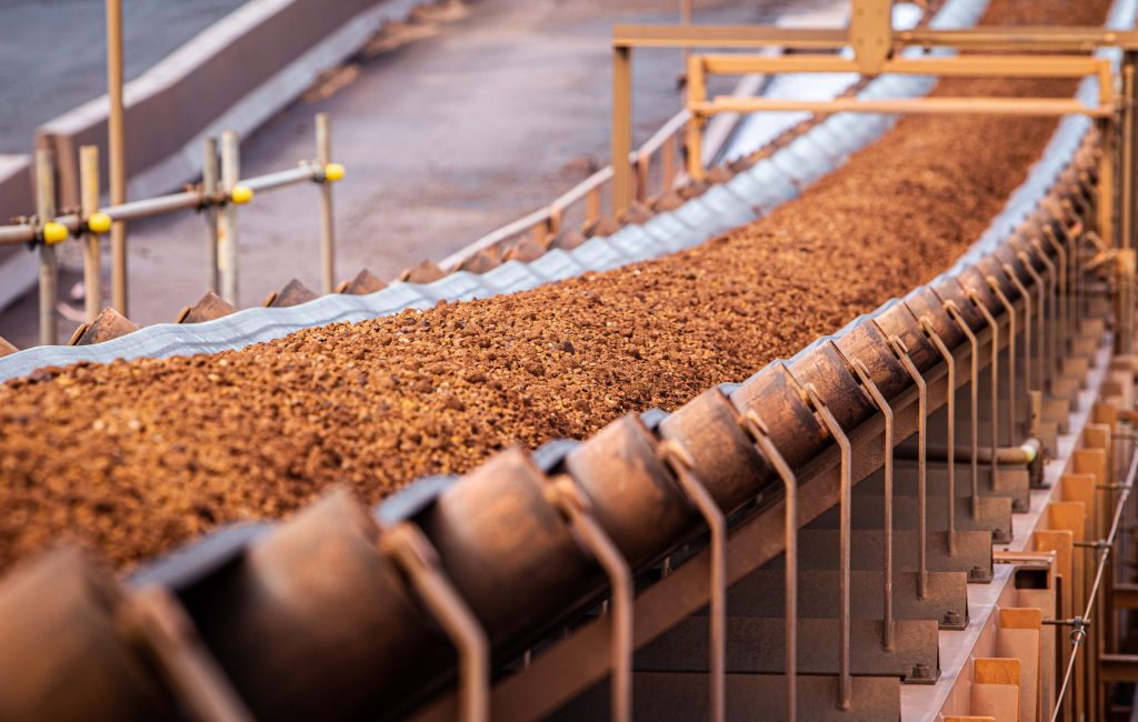 Conveyor,Belt,Moving,Iron,Ore Mining Conveyor Failures